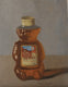 Original art for sale at UGallery.com | Honey Bear by Jose H. Alvarenga | $350 | oil painting | 8' h x 6' w | thumbnail 1