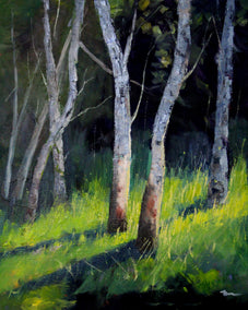 oil painting by Nancy Merkle titled Summer Light