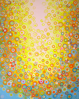 Sun I by Natasha Tayles |   Closeup View of Artwork 