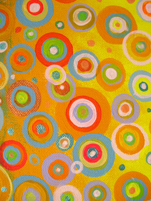 Sun I by Natasha Tayles |   Closeup View of Artwork 