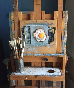 Sunny Side Up Egg by Kristine Kainer |  Context View of Artwork 
