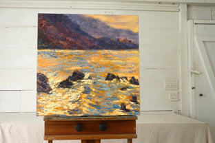 Sunrise at Malibu by Elizabeth Garat |  Context View of Artwork 