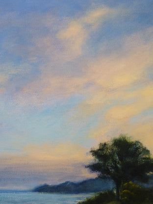 A Sunrise at the River by Elizabeth Garat |   Closeup View of Artwork 