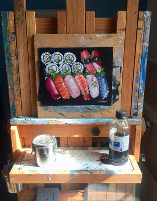Sushi II by Kristine Kainer |  Context View of Artwork 