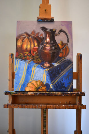 October Still Life by Tara Zalewsky-Nease |  Context View of Artwork 