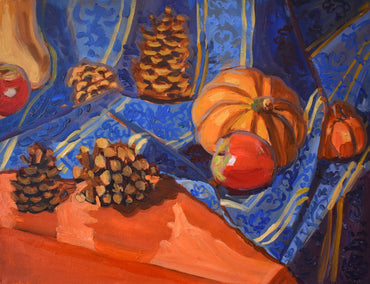 oil painting by Tara Zalewsky-Nease titled September Still Life