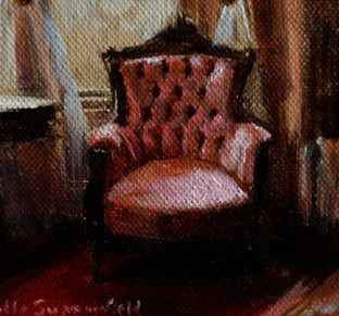 The Pink Chair by Jonelle Summerfield |  Context View of Artwork 