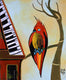 Original art for sale at UGallery.com | The Soloist by Diana Rosa | $375 | acrylic painting | 10' h x 8' w | thumbnail 1