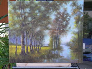 Under the Canopy by Gail Greene |   Closeup View of Artwork 