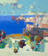 Original art for sale at UGallery.com | Bay Cliffs by Vahe Yeremyan | $3,100 | oil painting | 34' h x 44' w | thumbnail 3