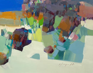 Bay Cliffs by Vahe Yeremyan |   Closeup View of Artwork 