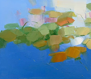 Pond by Vahe Yeremyan |  Side View of Artwork 