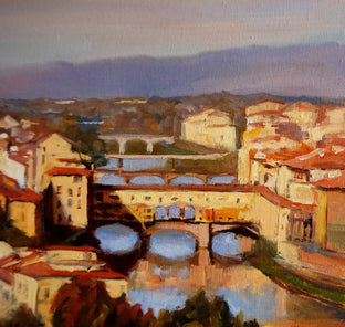 View of the Arno by Jonelle Summerfield |   Closeup View of Artwork 