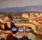 Original art for sale at UGallery.com | View of the Arno by Jonelle Summerfield | $650 | oil painting | 12' h x 18' w | thumbnail 4