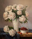 Original art for sale at UGallery.com | White Peonies by Nikolay Rizhankov | $2,150 | oil painting | 24' h x 20' w | thumbnail 1