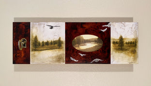 Yellowstone with Lock and Key by Candice Eisenfeld |  Context View of Artwork 