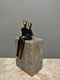 Original art for sale at UGallery.com | Caress in Bronze by Yenny Cocq | $400 | sculpture | 5' h x 3' w | thumbnail 2