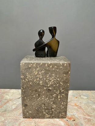 Caress in Bronze by Yenny Cocq |  Context View of Artwork 