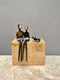 Original art for sale at UGallery.com | Caress with Cat by Yenny Cocq | $500 | sculpture | 5' h x 4' w | thumbnail 1