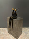 Original art for sale at UGallery.com | Two of Us by Yenny Cocq | $400 | sculpture | 5' h x 3' w | thumbnail 2