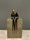 Original art for sale at UGallery.com | Two of Us by Yenny Cocq | $400 | sculpture | 5' h x 3' w | thumbnail 1