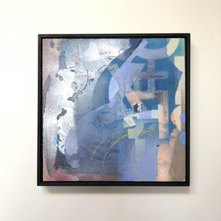 Daybreak by Janine Etherington |  Side View of Artwork 